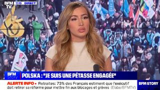 "Je suis une pétasse engagée" : le passage lunaire de Polska sur BFMTV fait halluciner les internautes