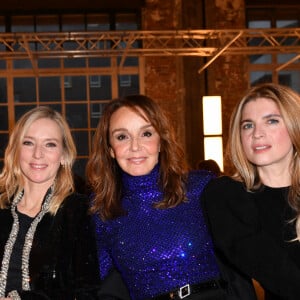 Léa Salamé, Léa Drucker, Philippine Leroy-Beaulieu, Cécile Cassel - Front Row au défilé de mode Haute-Couture Alexandre Vauthier au 50 boulevard Lefebvre lors de la Fashion Week Printemps-été 2023 de Paris, France, le 24 janvier 2023. © Veeren/Bestimage  Celebs attend the Alexis Mabille Haute Couture Spring Summer 2023 show as part of Paris Fashion Week at Christie's in Paris, France, on January 24, 2023. 