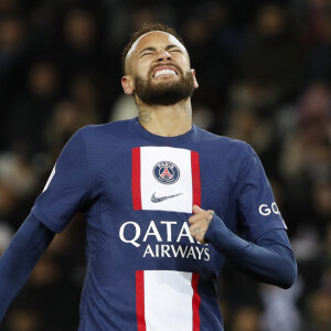 Neymar Jr (PSG) - Match de Ligue 1 Uber Eats "PSG contre Angers" (2-0) au Parc des Princes à Paris le 11 janvier 2023.