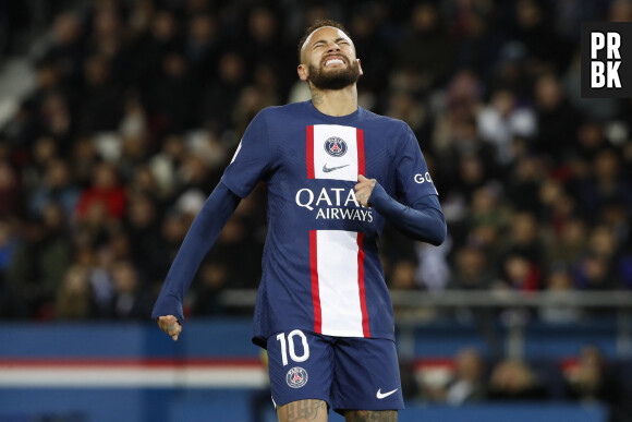Neymar Jr (PSG) - Match de Ligue 1 Uber Eats "PSG contre Angers" (2-0) au Parc des Princes à Paris le 11 janvier 2023.