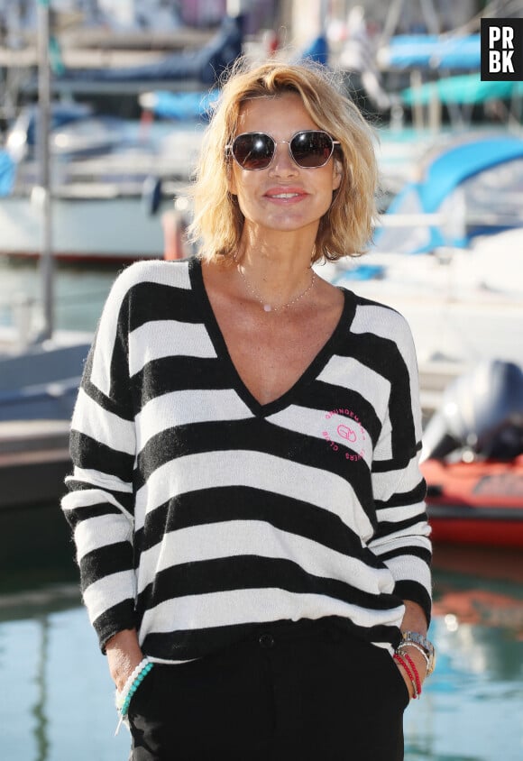 Ingrid Chauvin au photocall de la série "Demain nous appartient" lors de la 24ème édition du Festival de la Fiction TV de La Rochelle, France, le 17 septembre 2022. © Patrick bernard/Bestimage  Celebs attending the "Demain nous appartient" photocall during the La Rochelle Fiction Festival in La Rochelle, France, on September 17, 2022. 