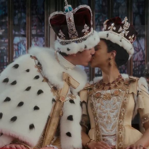 Les images de la série "Queen Charlotte: A Bridgerton Story". 