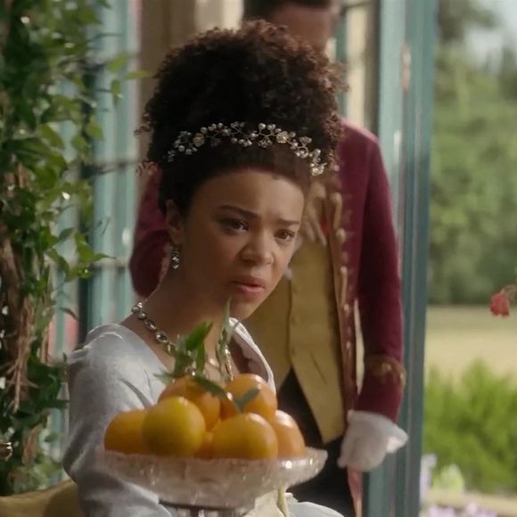Les images de la série "Queen Charlotte: A Bridgerton Story". 