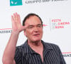 Le réalisateur américain Quentin Tarantino pose lors d'un photocall au 16ème festival international du film de Rome, à Rome, Italie, le 19 octobre 2021. Le festival du film se déroule du 14 au 24 octobre. 