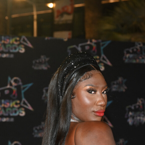 De nombreuses stars ont fait le déplacement.
Aya Nakamura au photocall de la 24ème édition des "NRJ Music Awards (NMA)" au Palais des Festivals à Cannes le 18 novembre 2022. © Rahid Bellak / Bestimage 