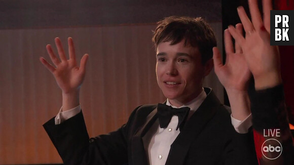 Elliot Page - People lors de la 94ème édition de la cérémonie des Oscars à Los Angeles. Le 27 mars 2022. 
