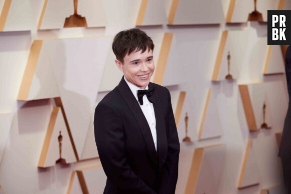 Elliot Page lors de la 94ème édition de la cérémonie des Oscars au théâtre Dolby, à Los Angeles, Californie, Etats-Unis, le 27 mars 2022. 