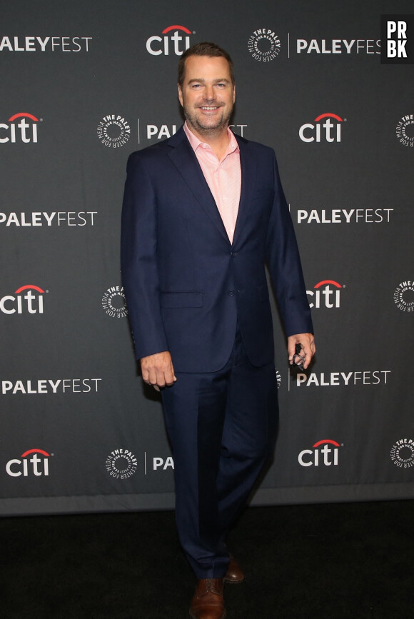 Chris O'Donnell au photocall "A Tribute to NCIS Universe" lors du PaleyFest LA 2022 à Los Angeles, le 10 avril 2022.