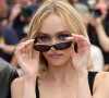 Lily Rose-Depp lors du 76ème Festival International du Film de Cannes, le 23 mai 2023. © Jacovides / Moreau / Bestimage