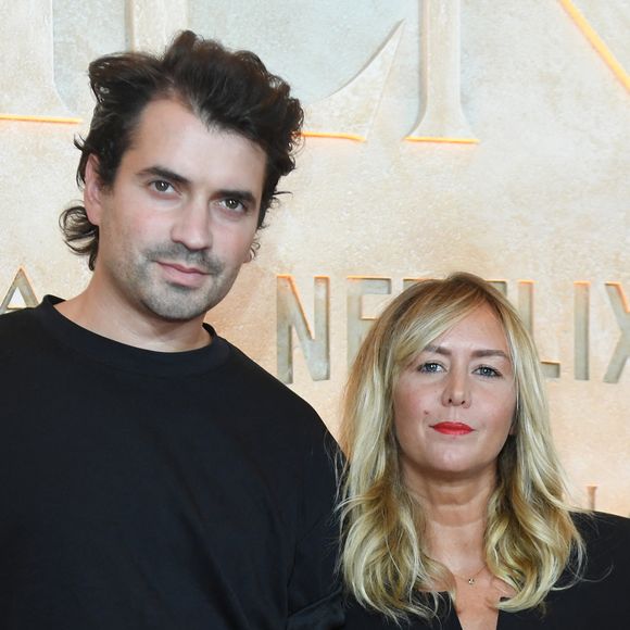 Enora Malagré et son compagnon Hugo Vitrani - Avant-première du film "Athena" à la salle Pleyel à Paris le 13 septembre 2022 © Giancarlo Gorassini / Bestimage 