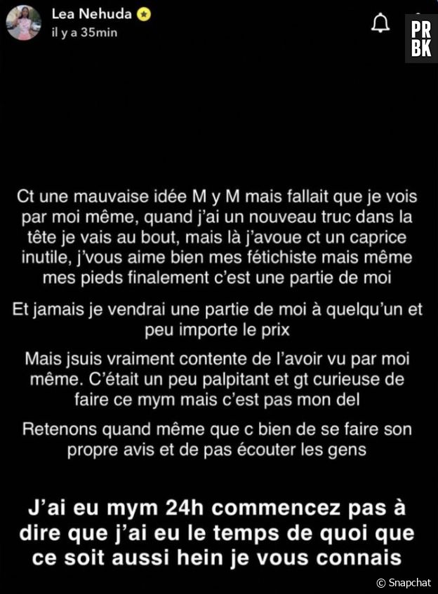 Nehuda explique le revirement de situation.