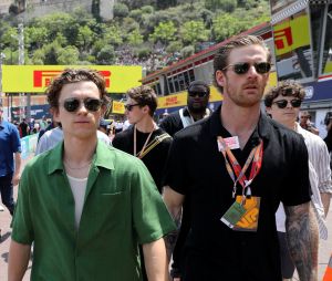 Tom Holland lors du Grand Prix de Formule 1 (F1) de Monaco, le 28 mai 2023. © Jean-François Ottonello/Nice-Matin/Bestimage 
