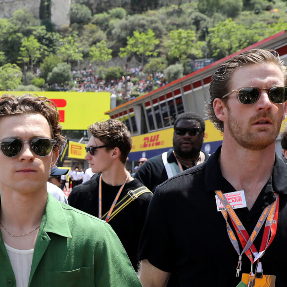 Tom Holland lors du Grand Prix de Formule 1 (F1) de Monaco, le 28 mai 2023. © Jean-François Ottonello/Nice-Matin/Bestimage 