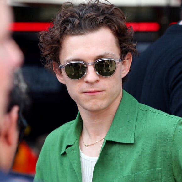 Tom Holland lors du Grand Prix de Formule 1 (F1) de Monaco, le 28 mai 2023. © Jean-François Ottonello/Nice-Matin/Bestimage 