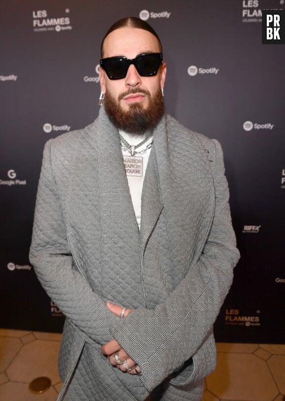 SCH - Photocall de la première cérémonie des Flammes, dédiée au rap au Théâtre du Châtelet à Paris. Le 11 mai 2023 © Veeren / Bestimage