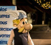 Parc Asterix. Le personnage du petit guerrier gaulois d'Armorique - Photo by Baillais V/ANDBZ/ABACAPRESS.COM