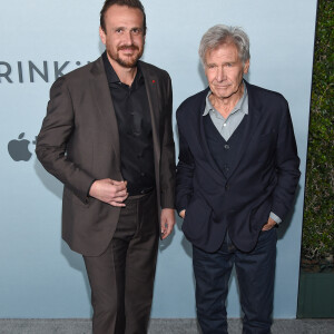 Jason Segel et Harrison Ford à la première du film "Shrinking" à Los Angeles, le 29 janvier 2023.


