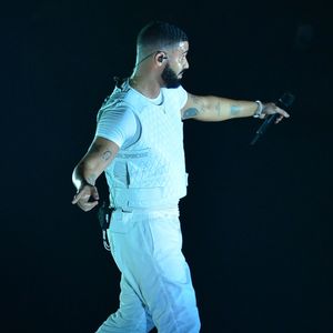 Drake en concert à l'American Airlines Arena à Miami le 13 novembre 2018. 