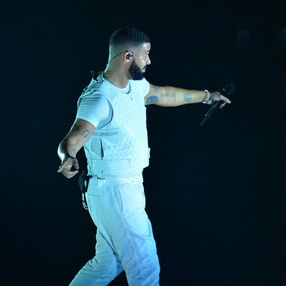 Drake en concert à l'American Airlines Arena à Miami le 13 novembre 2018. 