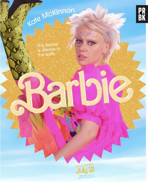 Kate McKinnon - De nouvelles affiches de films Barbie révèlent les personnages principaux, dont plusieurs Barbies et Kens.
