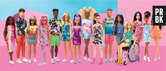 Mattel joue la diversité avec ses nouvelles poupées Barbie, avec des types de peau, de corps et de handicaps différents pour que cela corresponde au plus près à ce que les enfants voient dans le monde qui les entoure. Los Angeles. Le 13 mai 2022. 