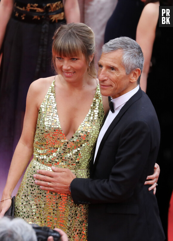 Mélanie Page et son mari Nagui - Montée des marches du film "Les plus belles années d'une vie" lors du 72ème Festival International du Film de Cannes. Le 18 mai 2019 © Jacovides-Moreau / Bestimage 