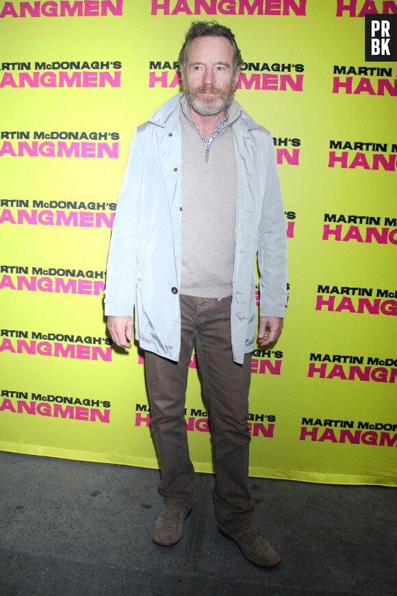 Bryan Cranston - Première de la pièce de théâtre "Hangmen" au Golden Theatre à New York. Le 21 avril 2022