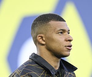 Kylian Mbappe during the Ligue 1 football (soccer) match between AJ Auxerre (AJA) and Paris Saint Germain (PSG) on May 21, 2023 at&nbsp;Stade Abbe Deschamps&nbsp;in Auxerre, France. Photo by Victor Joly/ABACAPRESS.COM 