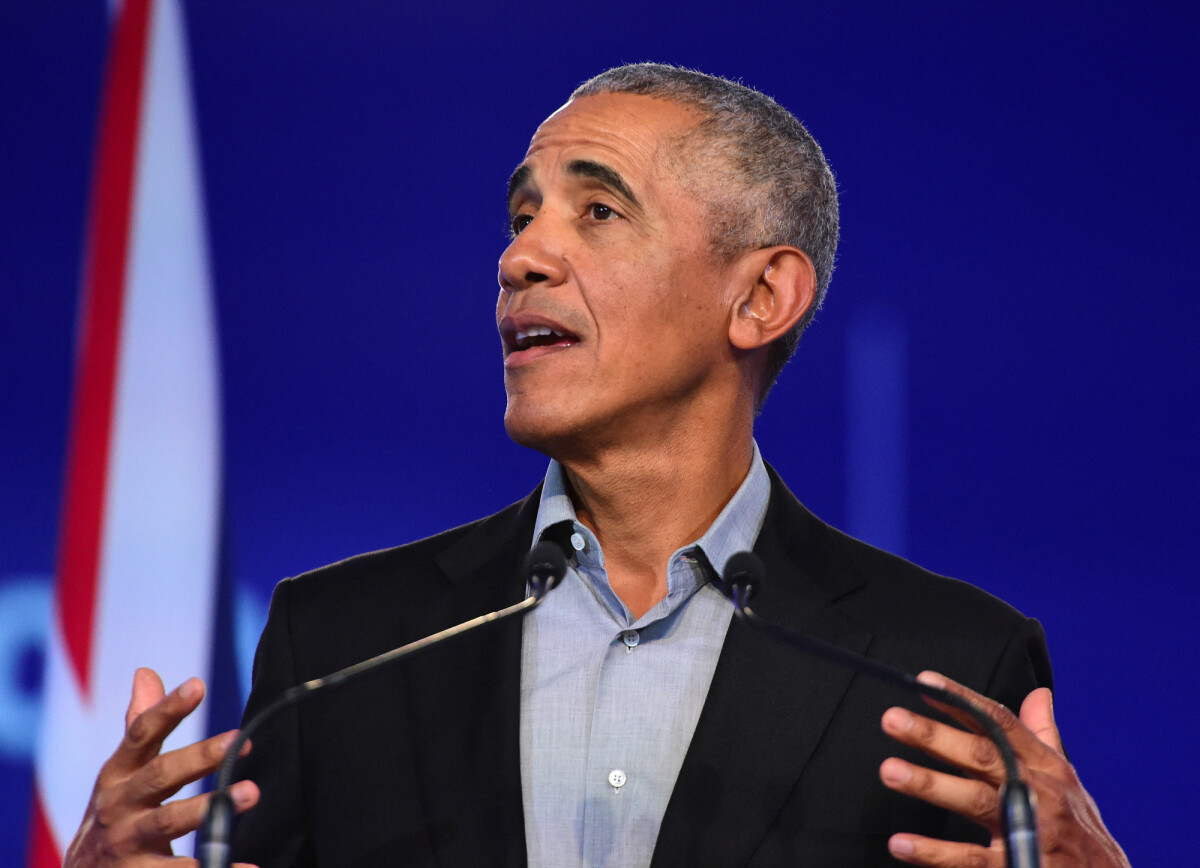 Photo : Nous sommes en novembre 1982, Barack Obama est âgé de 21 ans ...