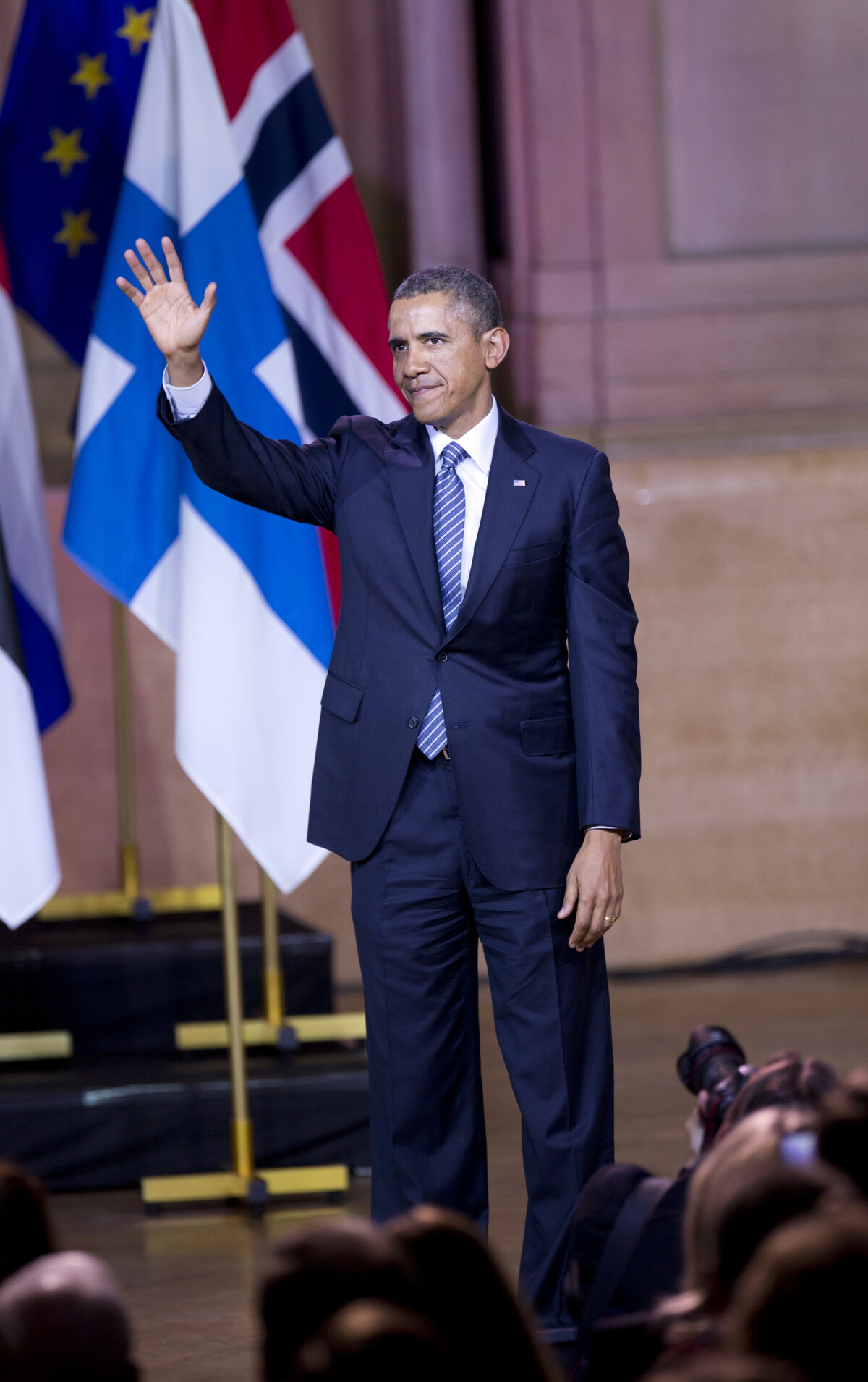 Photo : Le Président américain Barack Obama en visite officielle en ...