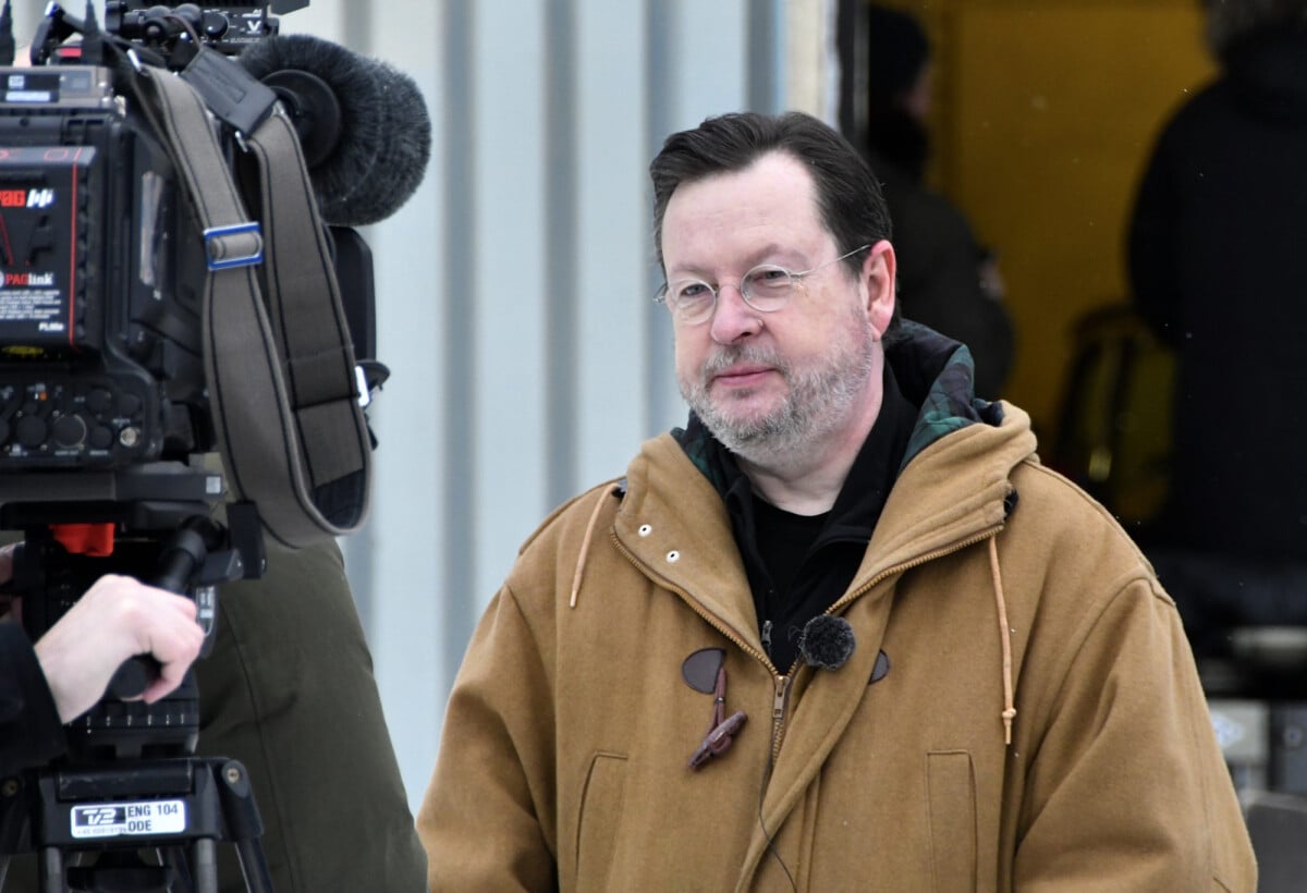Photo : Lars von Tier sur le tournage de "The house that Jack built ...