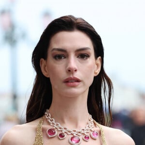 Anne Hathaway - Soirée "Bulgari Mediterranea High Jewelry" au Palais des Doges à Venise en Italie le 16 mai 2023. 