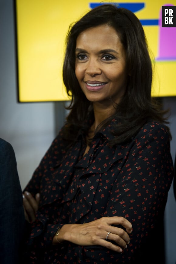 Karine Le Marchand (marraine de la CNDP (Commission nationale du débat public) et animatrice de lémission "L'amour est dans le pré") au 57ème salon International de l'Agriculture au parc des expositions de la porte de Versailles à Paris, France, le 23 février 2020. © Jean-Baptiste Autissier/Panoramic/Bestimage  57th International Agriculture Fair (Salon de l'Agriculture) at the Porte de Versailles exhibition center in Paris, France, on February 22, 2020. 