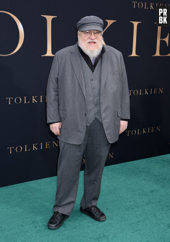 George R.R. Martin at the \"Tolkien\" Los Angeles Premiere held at the Regency Village Theatre on May 8, 2019 in Westwood, Ca, USA. Photo by Janet Gough/AFF/ABACARESS.COM 