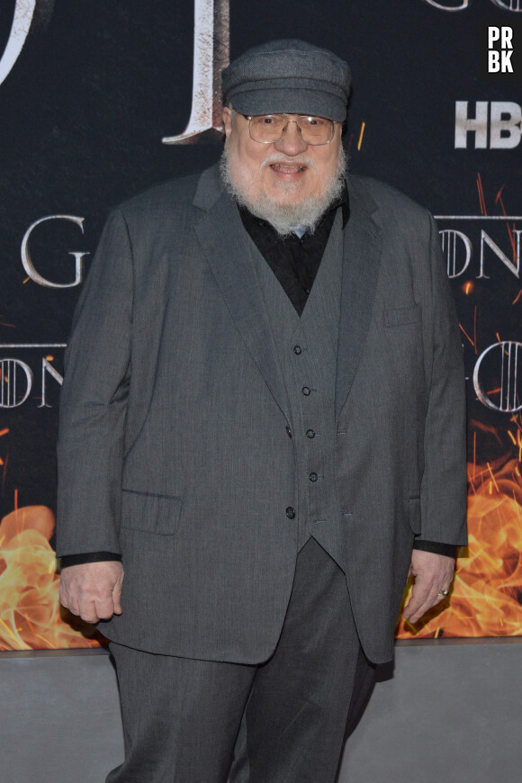 George R.R. Martin attends HBO's Game of Thrones eight and final season premiere at Radio City Music Hall in New York City, NY, USA, April 3, 2019. Photo by Anthony Behar/SPUS/ABACAPRESS.COM 
