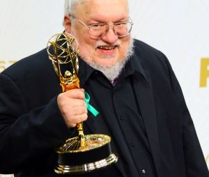 142716, George R.R. Martin attends The 67th Annual Primetime Emmy Awards-Press Room in Los Angeles on Sunday, September, 20th, 2015. Photograph: &copy; /PCN/ABACAPRESS.COM 