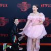 Noah Schnapp, Millie Bobby Brown à la première de la série Netflix "Stranger Things - Saison 3" à Los Angeles, le 28 juin 2019.  Celebrities at the premiere of "Stranger Things - Season 3" in Los Angeles. June 28th, 2019.