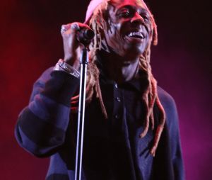 Le rappeur fête ses 41 ans.
Lil Wayne - Les artistes sur scène lors du festival de musique "Trillerfest" au Miami Marine Stadium à Miami, le 1er mai 2021.
