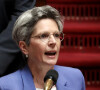 Sandrine Rousseau, députée EELV - Séance de questions au gouvernement à l'assemblée nationale, Paris, le 11 juillet 2023 © Stéphane Lemouton / Bestimage