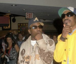 Outkast pour la sortie de l'album "Idlewild" au Virgin Megastore de Times Square, à New York le 22 août 2006. ©Joy E Scheller/LFI/ABACAPRESS.COM