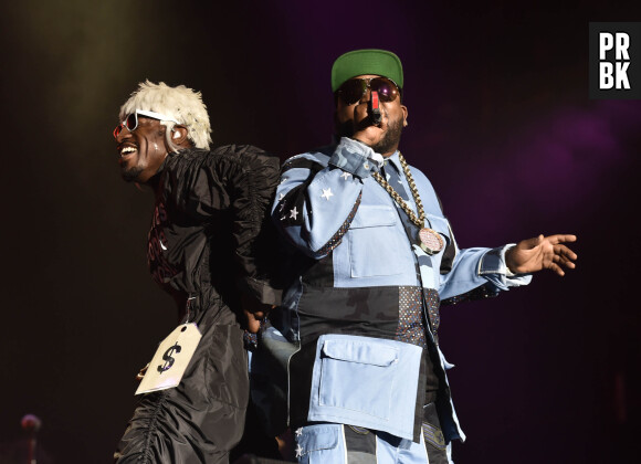 Outkast - Concerts lors du festival Lollapalooza à Chicago, le 2 août 2014. (Jour 2)
