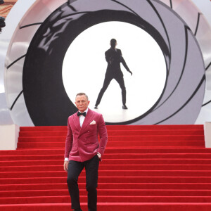Daniel Craig - Avant-première mondiale du film "James Bond - Mourir peut attendre (No Time to Die)" au Royal Albert Hall à Londres le 28 septembre 2021.  
