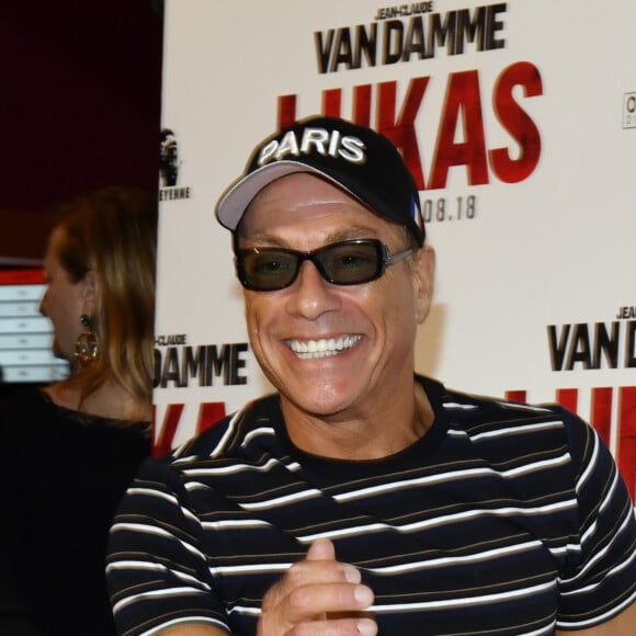 Info - Jean-Claude Van Damme visé par une plainte pour attentat à la pudeur à Bruxelles - Jean-Claude Van Damme fait le show lors de l'avant-première du film "Lukas" à Paris le 20 août 2018  Premiere of the movie Lukas in Paris on august 20th 2018 