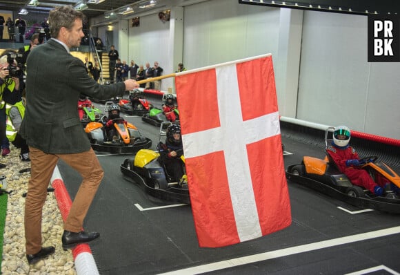 Crown Prince Frederik attends the inauguration of of the new power racing Gocart Academy in Herlev, Denmark on November 4, 2013. Photo by Dana Press/ABACAPRESS.COM 