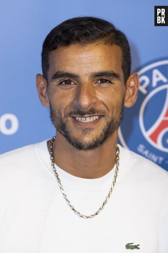 Fianso - Photocall de l'avant-première de la deuxième saison de sa série documentaire Amazon Exclusive : "PSG Ô Ville Lumière, 50 ans de légende" au Parc des Princes le 9 septembre 2021 © Cyril Moreau / Bestimage 