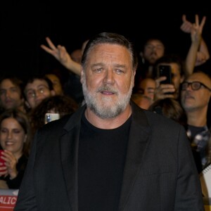 Russell Crowe lors de la première de "Poker Face" lors du Rome Film Festival, le 16 octobre 2022.