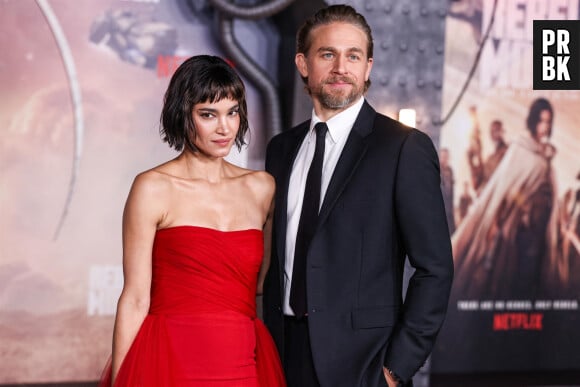 Hollywood, CA - Celebrities attend the Los Angeles premiere of Netflix's "Rebel Moon - Part One: A Child of Fire" at TCL Chinese Theatre in Hollywood, California. Pictured: Sofia Boutella, Charlie Hunnam 