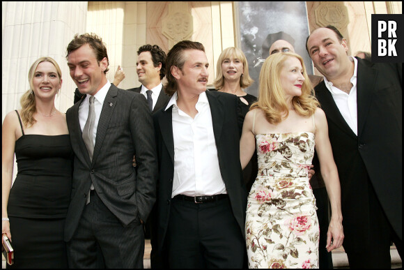 Kate Winslet, Jude Law, Sean Penn, Patricia Clarkson et James Gandolfini à l'avant-première du film All The King's Men à La Nouvelle-Orléans le 16 septembre 2006
