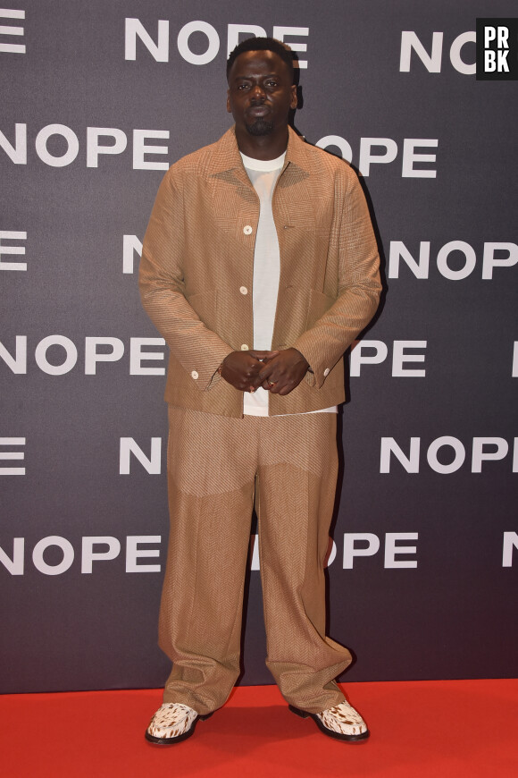 Daniel Kaluuya à la première du film "Nope" à Rome, le 24 juillet 2022.  Celebrities at the premiere of "Nope" in Rome. July 24th, 2022. 