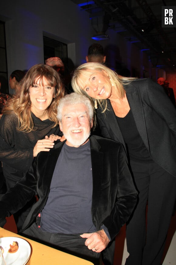 Magali Ripoll, Patrick Préjean et sa femme Viviane - Soirée du 29ème Gala de l’Espoir donné au profit de la recherche contre le cancer au théâtre des Champs-Elysées à Paris le 27 novembre 2023. © Philippe Baldini/Bestimage